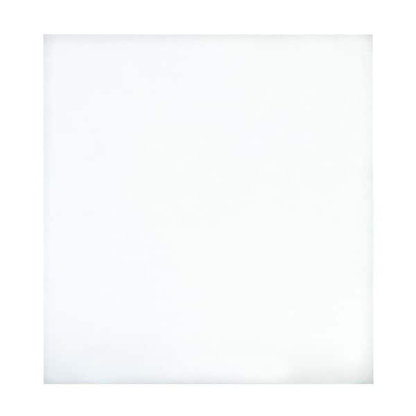 EUCATILE 32 sq. ft. 96 in. x 48 in. Hardboard Thrifty White Tile