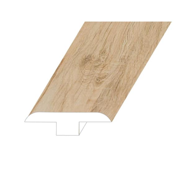 Manifesto Natural Sable 0.5 in. Thick x 1.8 in. Wide x 94.5 in. Length Vinyl T-Molding