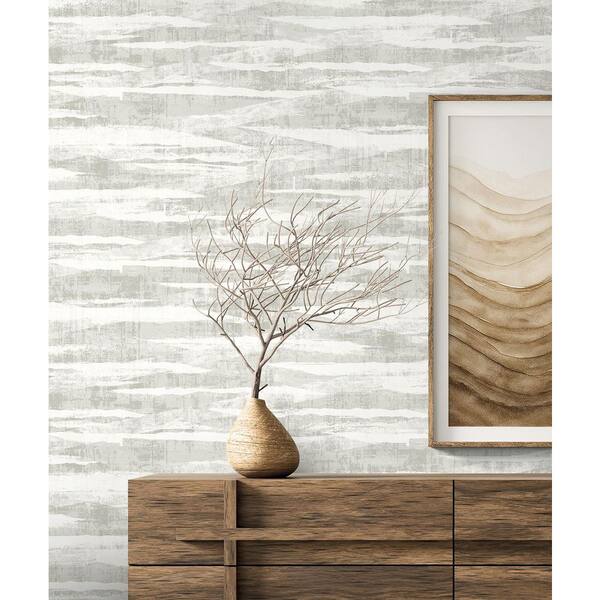 57.5 sq. ft. Stone Nebulite Abstract Unpasted Non-Woven Paper Wallpaper Roll
