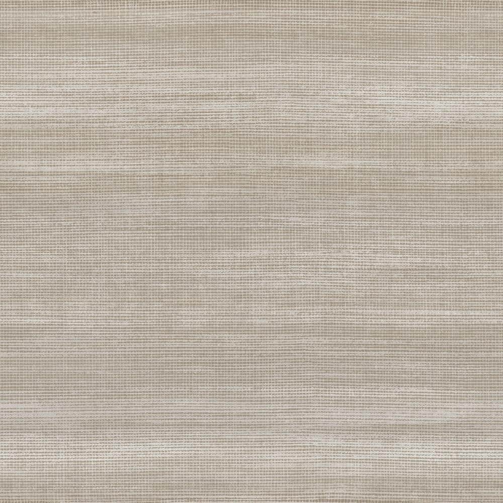 Italian Design Brown Linen Effect Matte Finish Non-Pasted Vinyl on Non-Wove