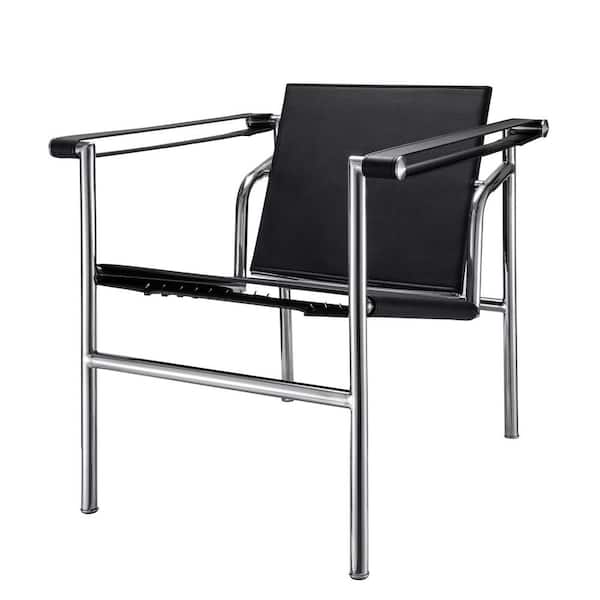 and Stainless Steel Arm Chair Set of 1 Chair