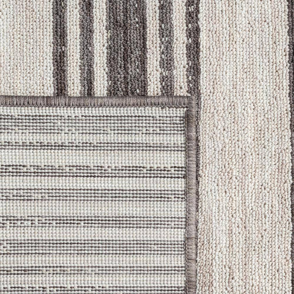 Winona 5' x 7' Ivory Wool and Synthetic Reversible Rug