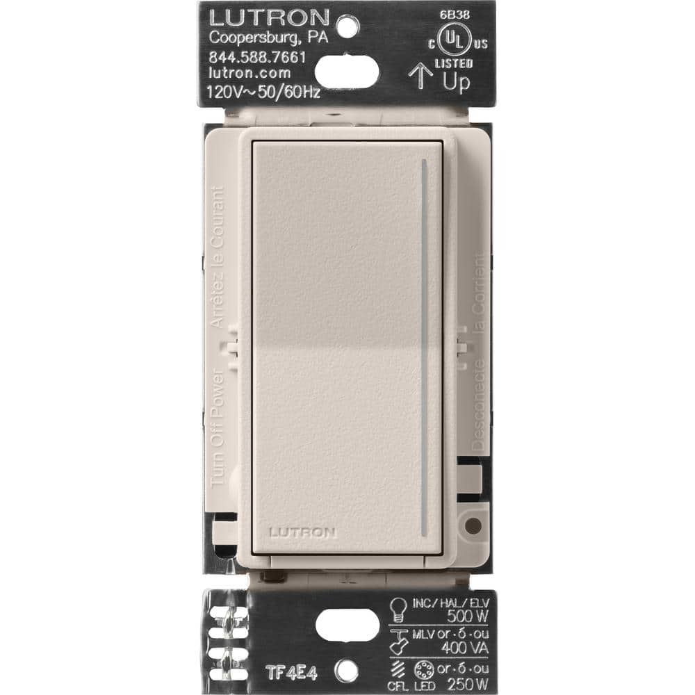 Lutron Sunnata Pro LED+ Touch Dimmer Switch, for 500W ELV/MLV, 250W LED