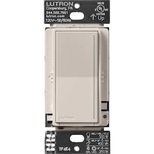 Sunnata Pro LED Plus Touch Dimmer Switch, for ELV/MLV 500-Watt, LED 250-Watt, Single Pole/Multi Location, Taupe
