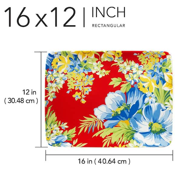 Certified International Blossom Multi-Colored Earthenware