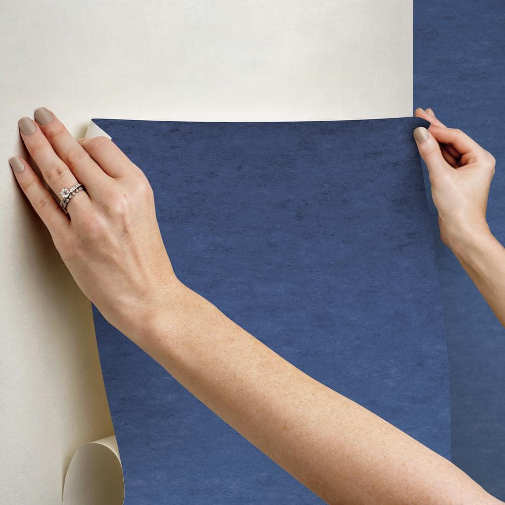 Blue Ombre Self-Adhesive Vinyl Wall Mural Set