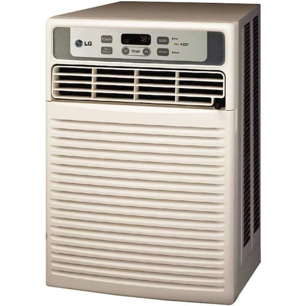 LG 9,500 BTU 115-Volt Window Casement Air Conditioner with Remote