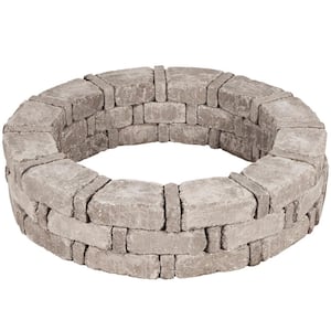 RumbleStone 46 in. x 10.5 in. Tree Ring Kit in Greystone