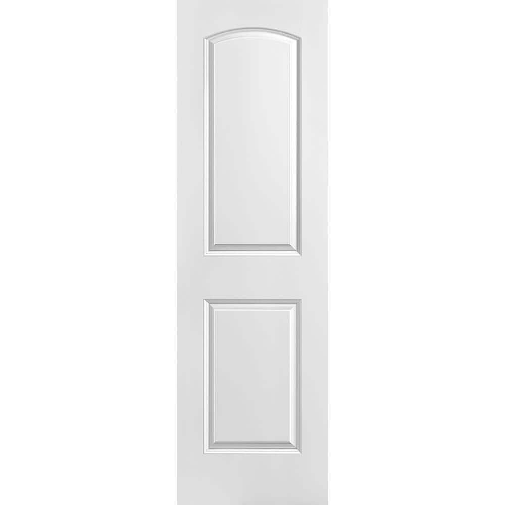 24 in. x 80 in. Roman Primed 2-Panel Round Top Hollow Core Composite Interior Door Slab price history on PriceWatchPro