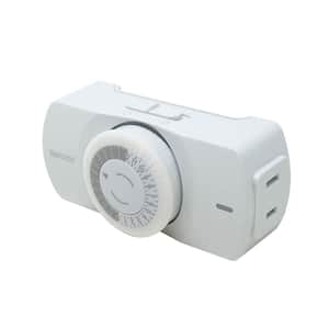 24 Hour Indoor Plug-In Polarized Outlet Mechanical Timer