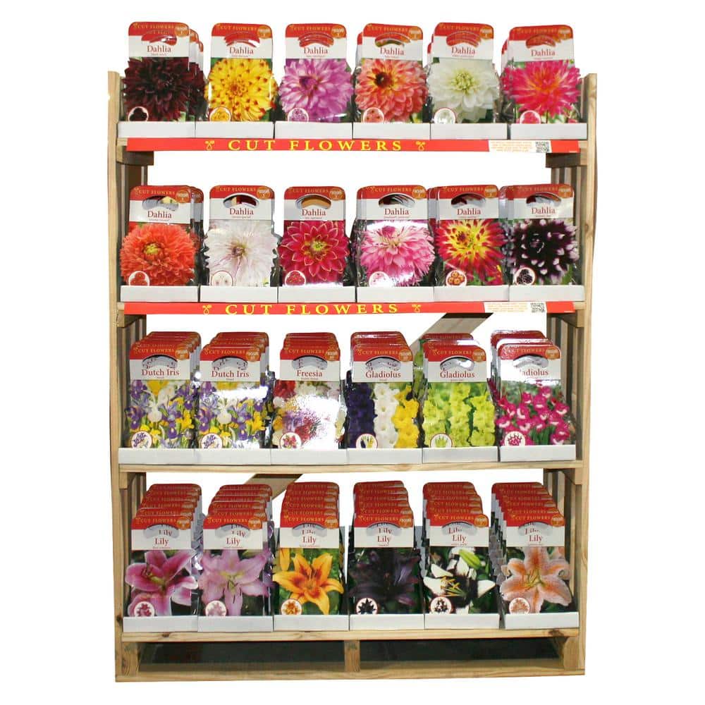 VAN ZYVERDEN NE-MW Grape and Berry Bulb Rack 06130 - The Home Depot