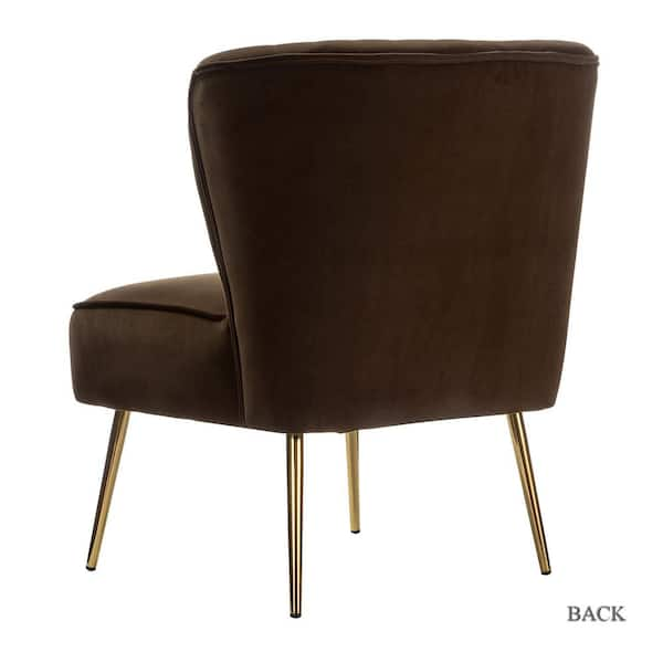 Black velvet cocktail online chair