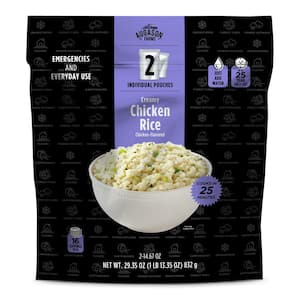 29.35 Oz. Creamy Chicken-Flavored Rice, Two 8-Serving Pouches