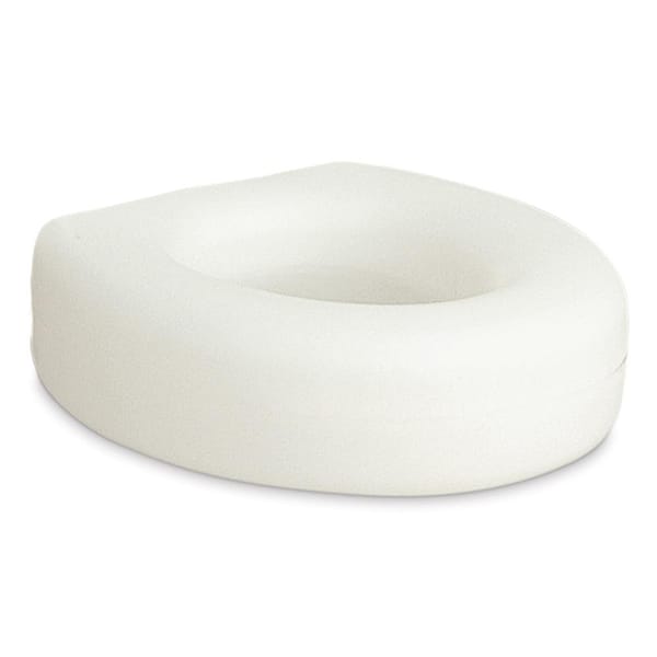 AquaSense Portable Raised Toilet Seat, White, 4 in.