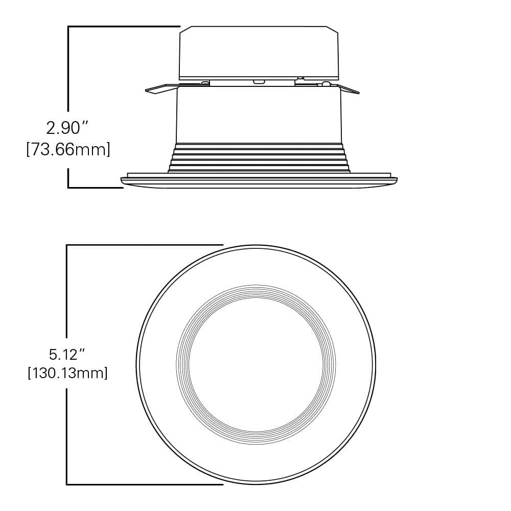 Lampe LED Encastrée 40/120/150cm - 5000K Blanc Froid, IP65, 45W, Avec Fiche - Pour Intérieur Ou Extérieur