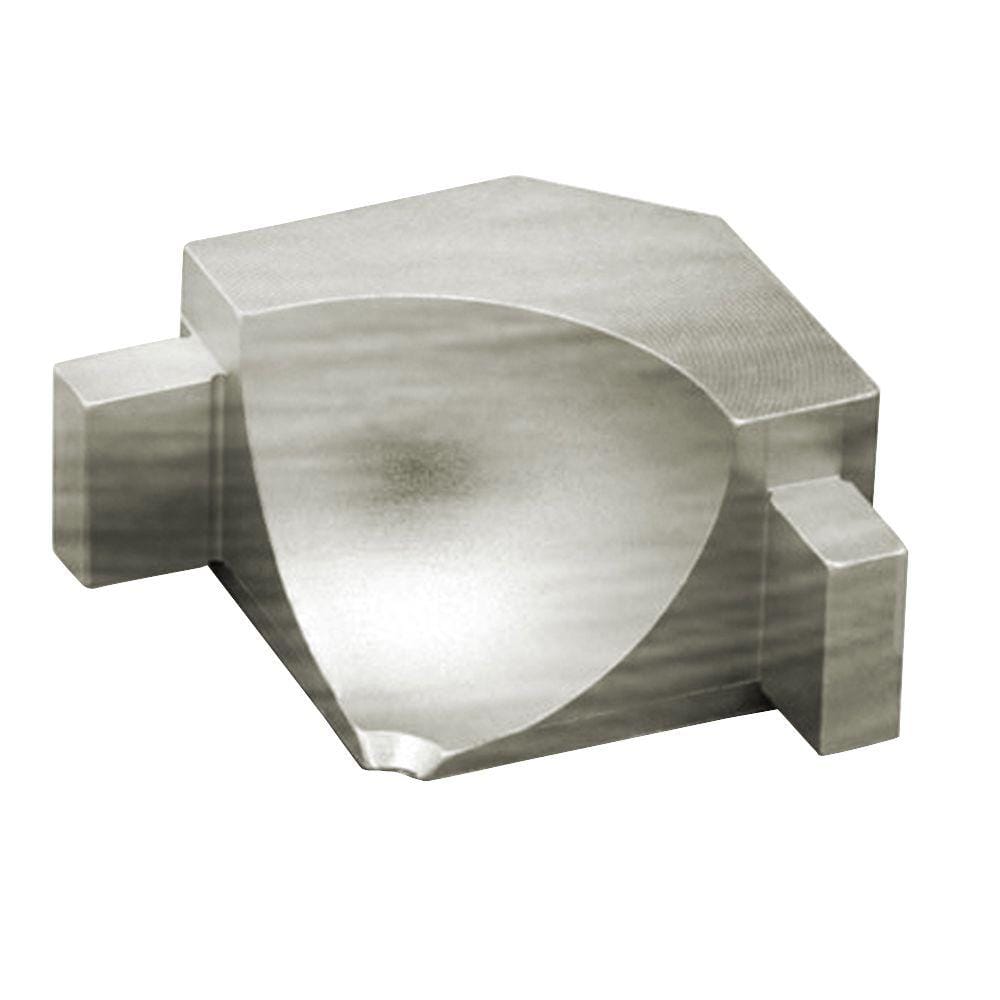 Dilex-AHKA Brushed Nickel Anodized Aluminum 9/16 in. x 1 in. Metal 90 Degree Inside Corner price history on PriceWatchPro