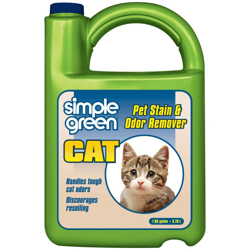 Simple Green 1 Gal. Cat Pet Stain and Odor Remover (4Case