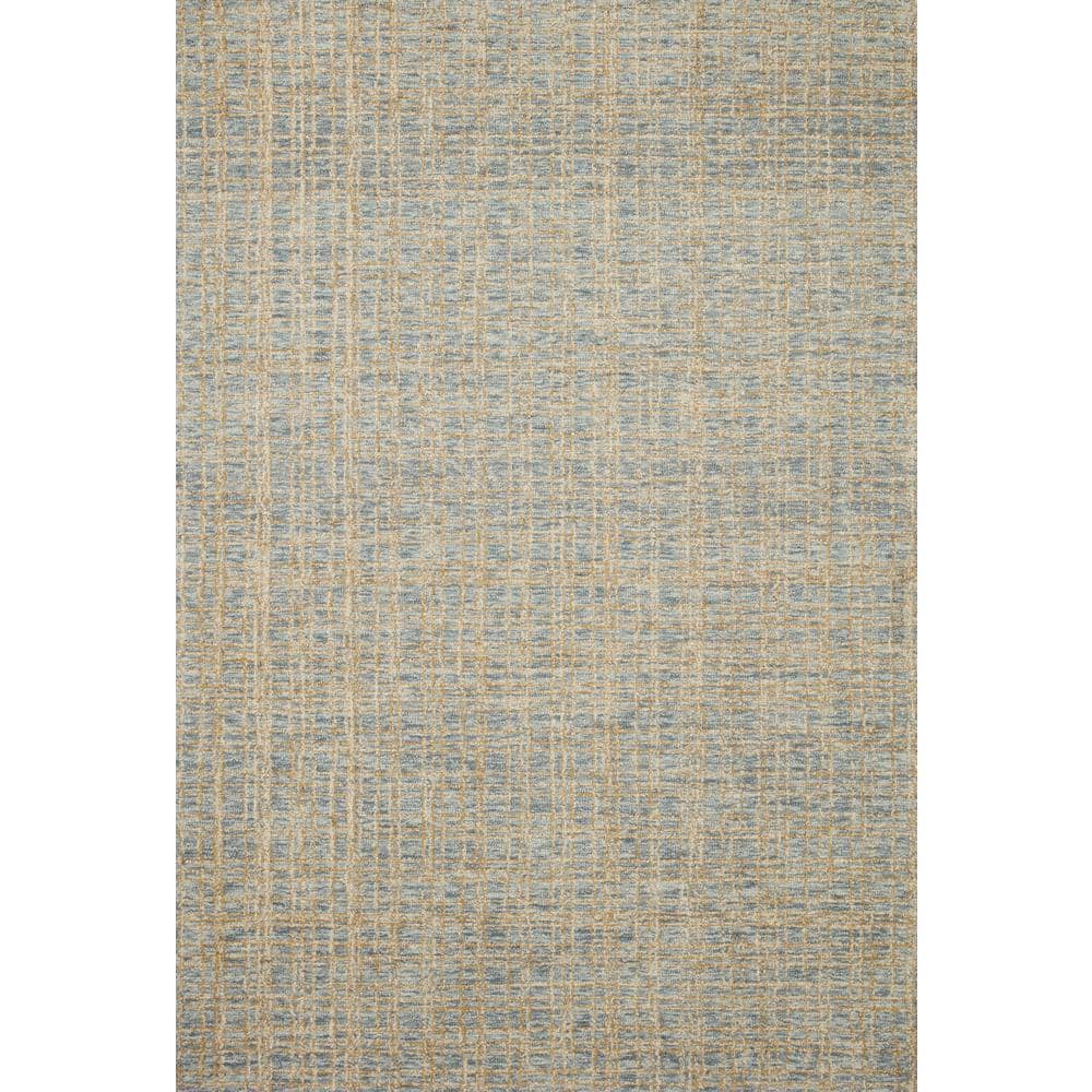 Blue Sand Hand-Tufted Wool Runner Rug 2'6" x 9'9"