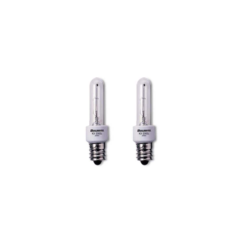 KX-2000 20-Watt T3 Krypton/Xenon Light Bulb with Candelabra Screw (E12) Bas