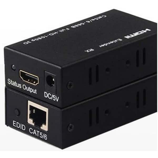 SPT 180 ft. HDMI Extender 1080p Over Single CAT5e/CAT6 Ethernet Cable upto 180 ft. (60 m) at 1080p