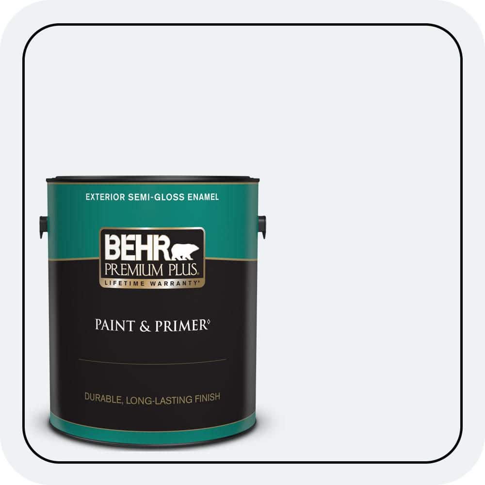 1 gal. #BL-W10 Maui Mist Semi-Gloss Enamel Exterior Paint & Primer price history on PriceWatchPro