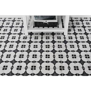 Enchante Square 7 in. x 7 in. Moderno Porcelain Floor Tile (11.63 sq. ft./Case)