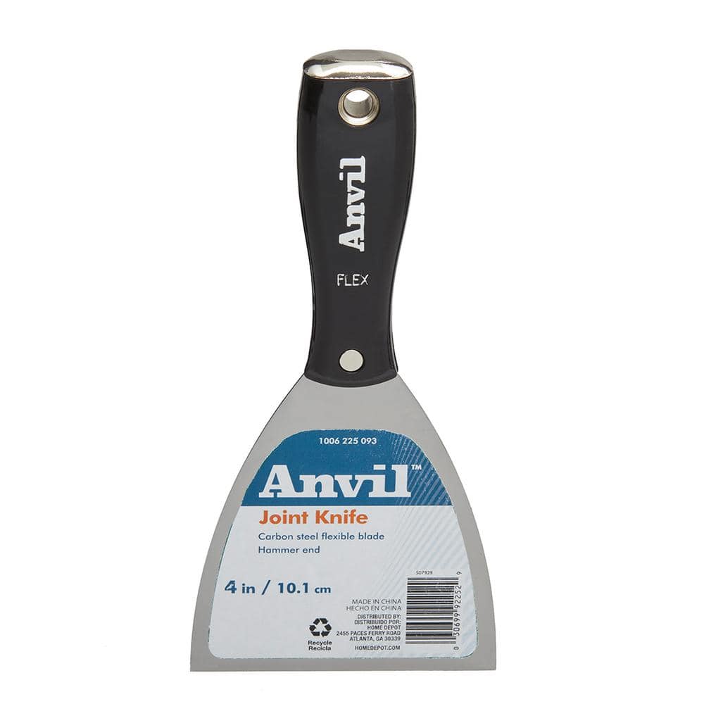 Anvil 4 in. HammerEnd Steel Joint Knife with Plastic Handle 92252