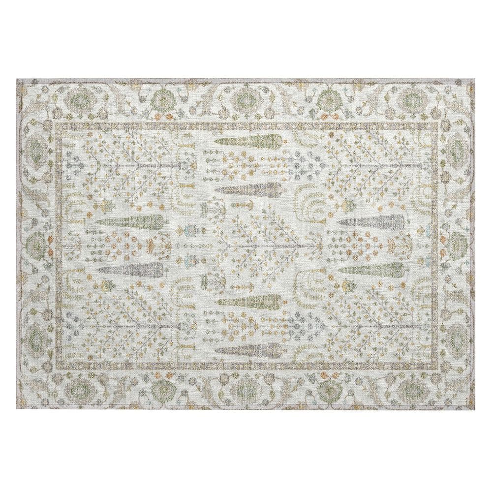 Chantille Machine Washable Indoor/Outdoor Abstract ACN2819 Ivory 3 ft. x 4 ft. Area Rug price history on PriceWatchPro