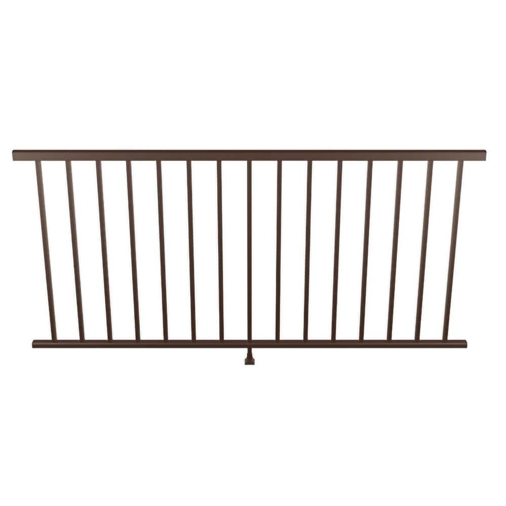 Pegatha Contemporary 6 ft. x 36 in. Brown Fine Textured Aluminum Level ...