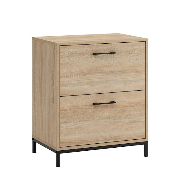 SAUDER North Avenue Charter Oak Decorative Lateral File Cabinet with 2-Drawers