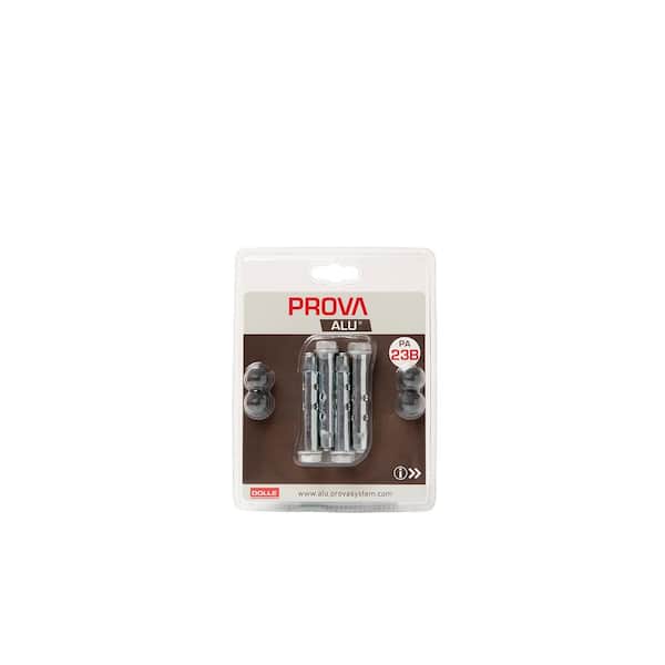 Prova PA23b Metal Heavy Duty Compression Concrete Post Anchors (4-Piece)