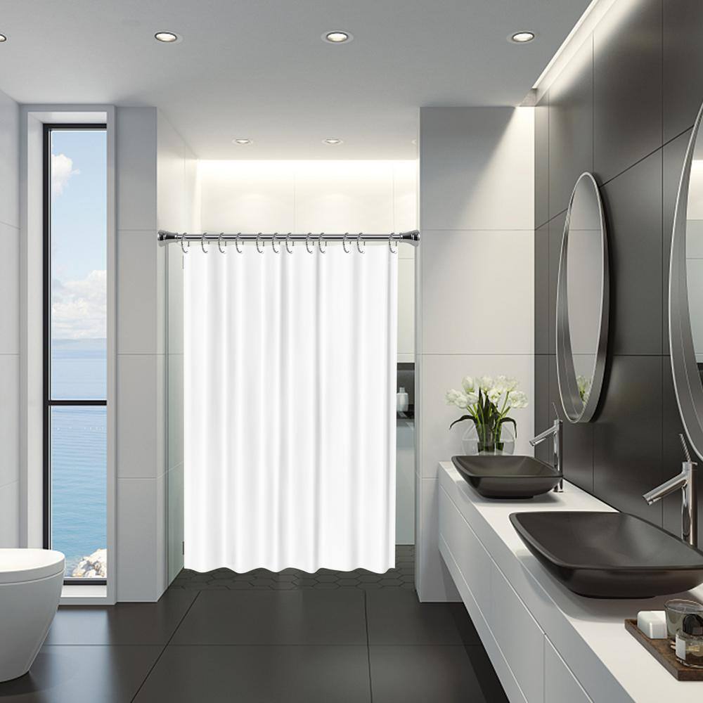 Chrome Zinc Alloy Shower Curtain Rings for Bathroom