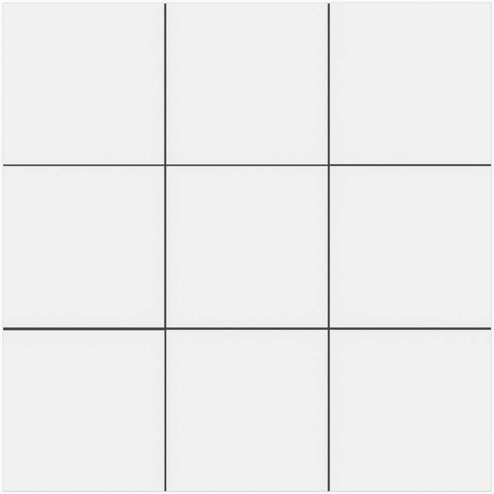 Kenzo White 7.9 in. x 7.9 in. Matte Porcelain Tile Sample price history on PriceWatchPro