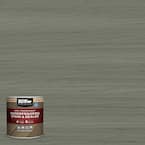 8 oz. #ST-137 Drift Gray Semi-Transparent Waterproofing Exterior Wood Stain and Sealer Sample
