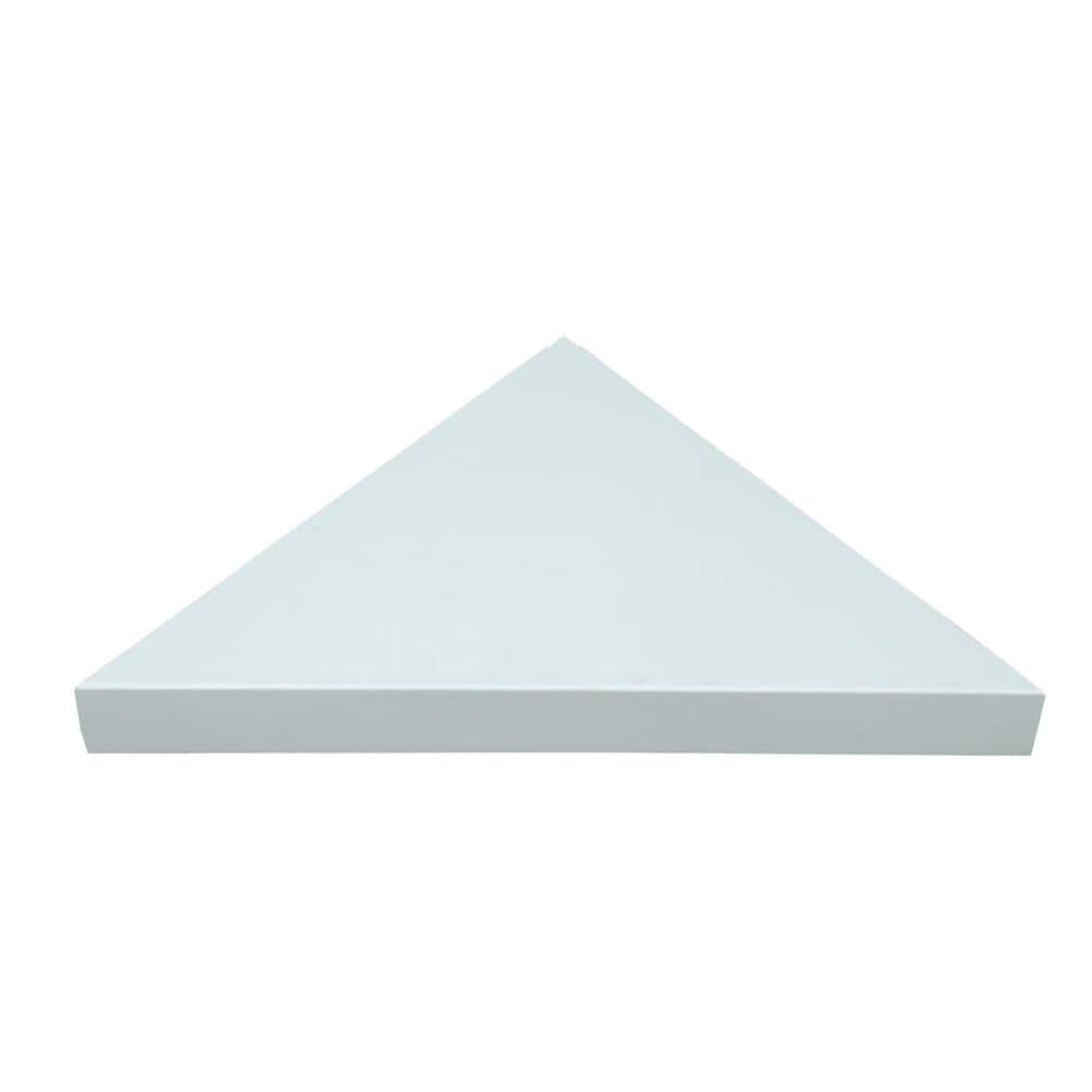 Dusty Pearl Waterproof PVC Corner Shower Bench