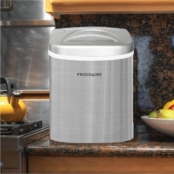 Frigidaire 26 lb. deals Countertop Ice Maker EFIC117-SS, Stainless Steel