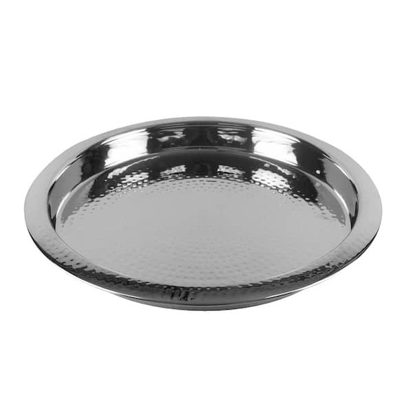 Barcraft Stainless Steel Hammered Tray