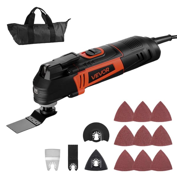 Multitool Oscillating Tool, 3Amps Corded Oscillating Multi Tool with 6 Variable Speeds 15000-22000 OPM