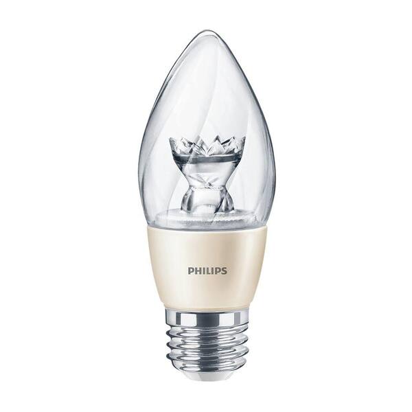 Philips 60W Equivalent Soft White (2700K) F15 Post Light Dimmable LED Light Bulb