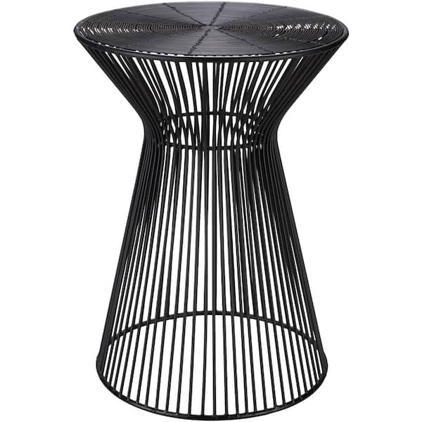 Livabliss Orth Black Accent Table