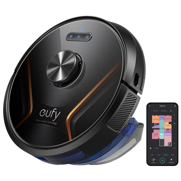 eufy RoboVac X8 Hybrid Wi-Fi Robotic Vacuum Cleaner 2-in-1 Sweep and Mop with Mapping