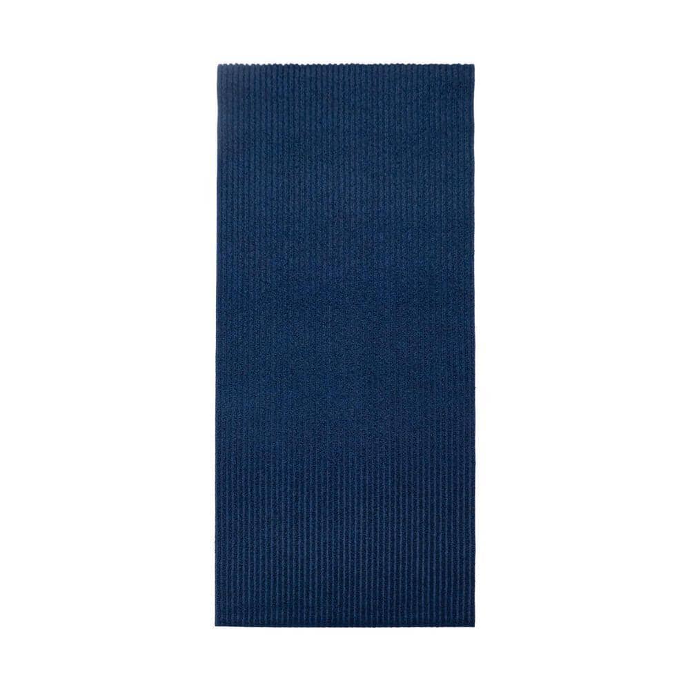 RugStylesOnline Tough Blue 36 in. W x Your Choice Length Custom Size ...