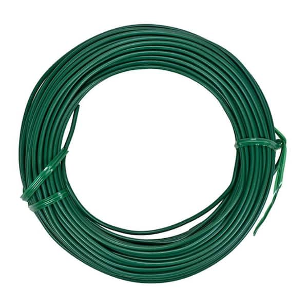 Green Koch 5630515 No.5 by 50-Feet Vinyl Coated Wire Clothesline 