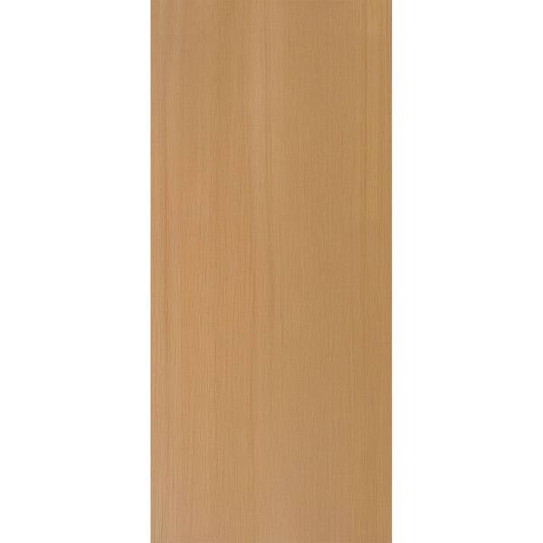 FROM PLAIN TO BEAUTIFUL IN HOURS Door Skin 0.06 in. D x 48 in. W x 84 in. L American Oak PVC Glue-Up Casing (4-Pack)/112 sq. ft.