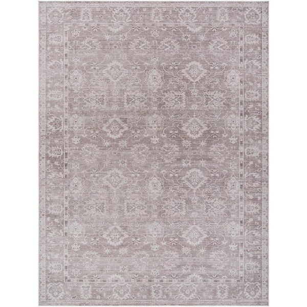 Galey Alix x Livabliss Collins Avenue II Vintage Oushak Area Rug, 2'1 in. x 3'9 in. (2' x 4'), Brown