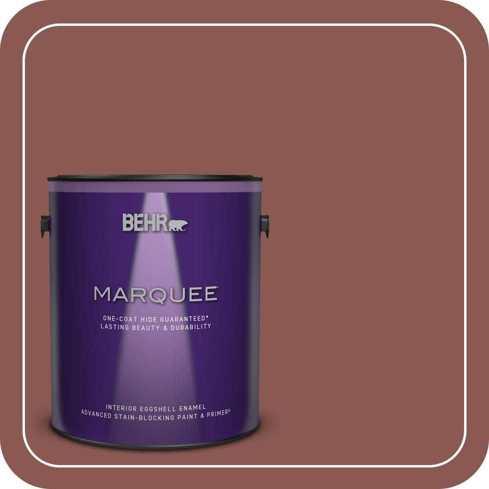 1 gal. #MQ1-20 Rust One-Coat Hide Eggshell Enamel Interior Paint & Primer price history on PriceWatchPro