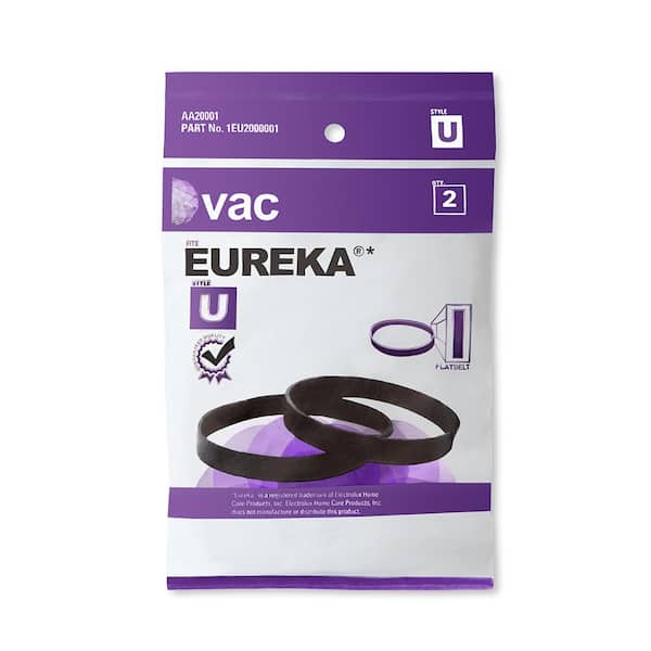Unbranded Vacuum Eureka Type U Belts (2-Pack)