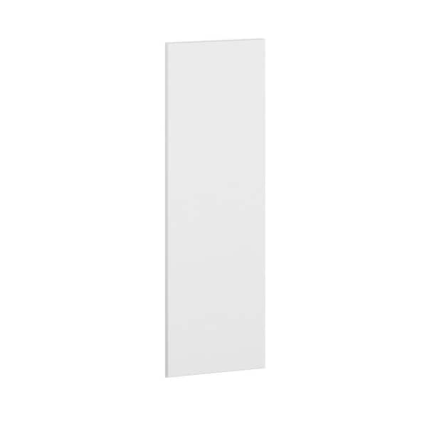 Home Decorators Collection Hargrove 11.875 in. W x 0.75 in. D x 30 in. H Wall Matching End Panel in Vesper White