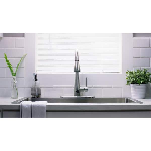 Nottely Touchless Single-Handle Pull-Down Kitchen Faucet with TurboSpray and FastMount in Stainless Steel Nottely Touchless Single-Handle Pull-Down Kitchen Faucet with TurboSpray and FastMount in Stainless Steel