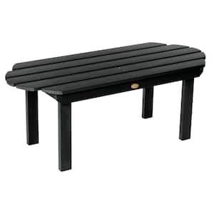 Classic Westport Black Recycled Plastic Outdoor Coffee Table